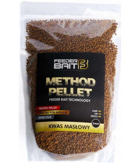 Micro Pellet Feeder Bait 2mm KWAS MASŁOWY