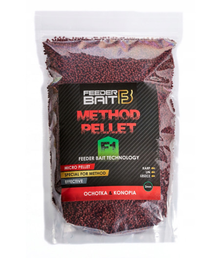 Micro Pellet 2mm FEEDER BAIT F1 OCHOTKA I KONOPIA