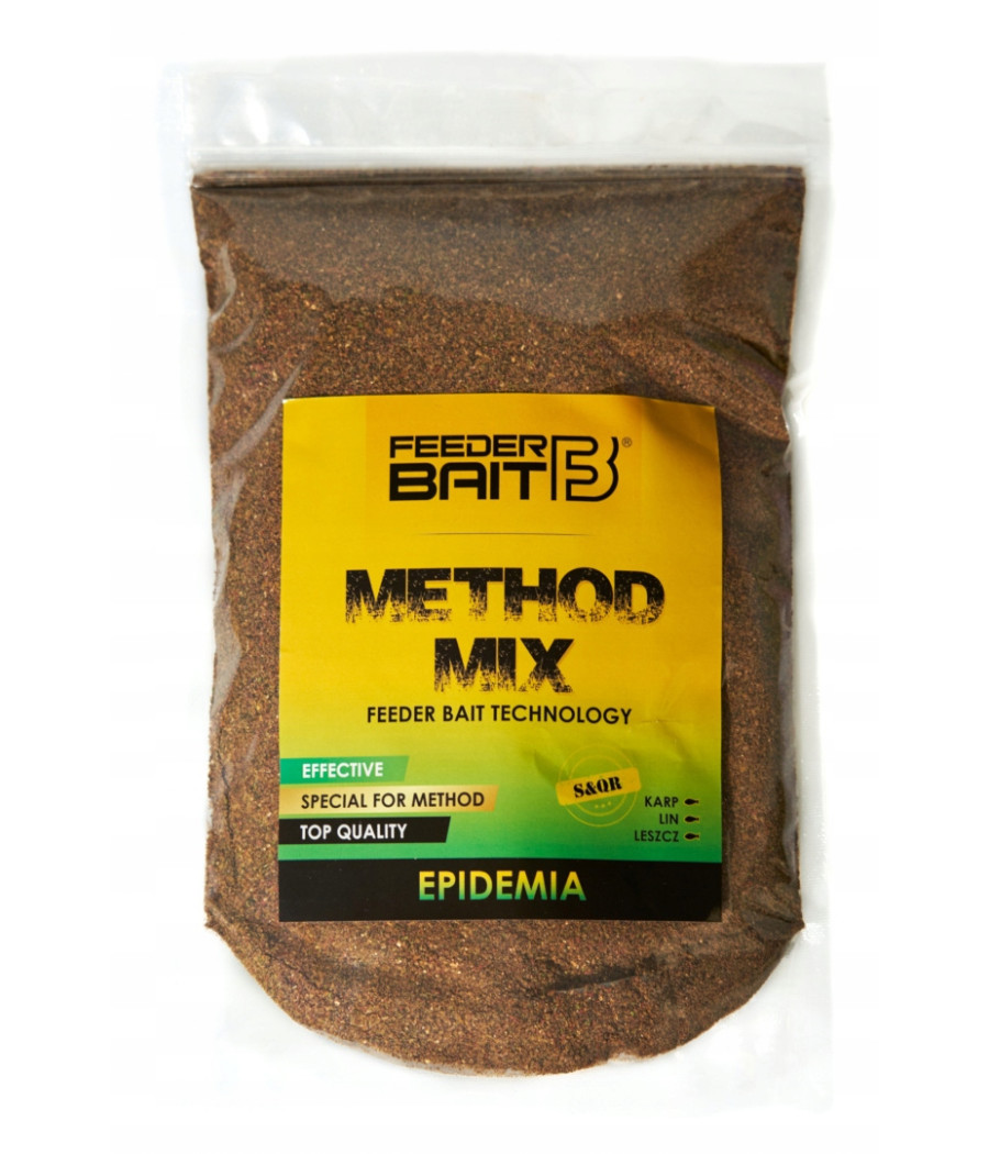 Mix EPIDEMIA DARK Feeder Bait ZANĘTA 800g FB9-7