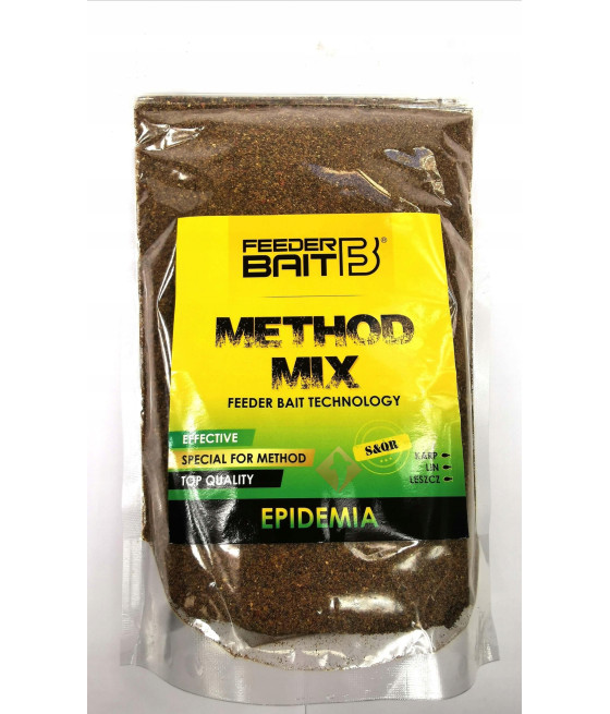 Mix EPIDEMIA DARK Feeder Bait ZANĘTA 800g FB9-7