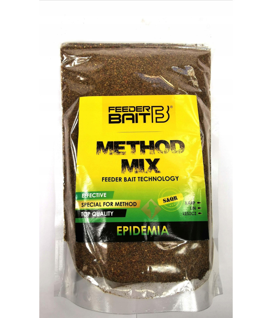 Mix EPIDEMIA DARK Feeder Bait ZANĘTA 800g FB9-7