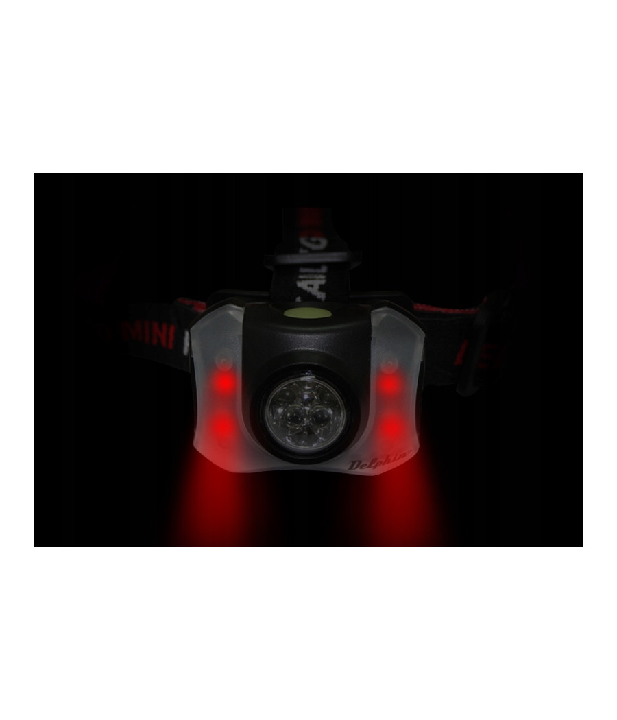 Lampka czołowa Delphin POLAR_X 5+4 LED - op.1 sztuk