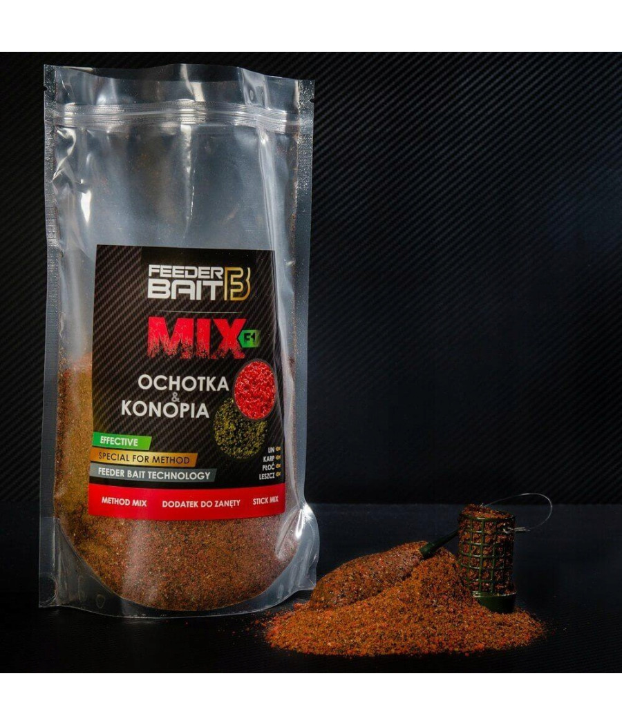 Feeder Bait Ochotka Konopia Mix F1 800g