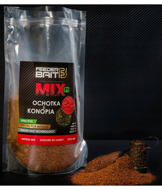 Feeder Bait Ochotka Konopia Mix F1 800g