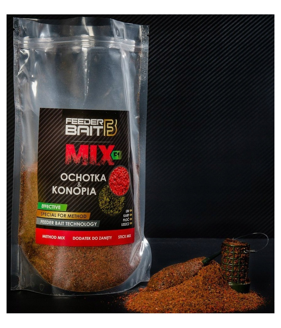 Feeder Bait Ochotka Konopia Mix F1 800g