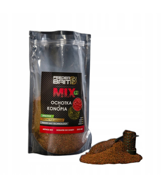 Feeder Bait Ochotka Konopia Mix F1 800g