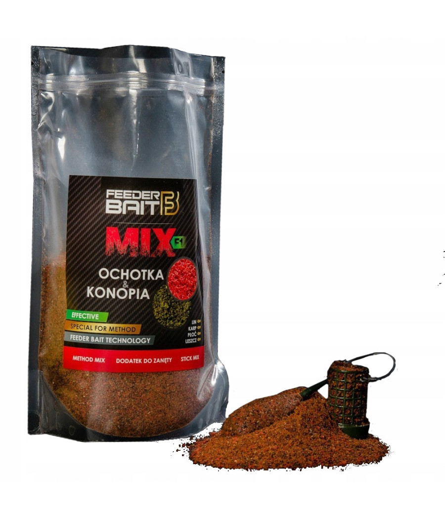 Feeder Bait Ochotka Konopia Mix F1 800g