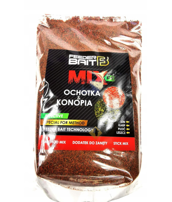 Feeder Bait Ochotka Konopia Mix F1 800g