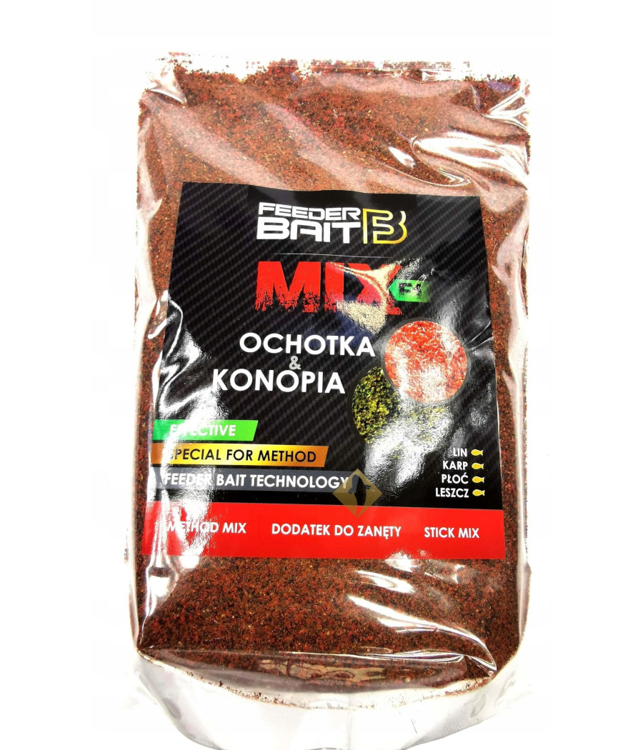Feeder Bait Ochotka Konopia Mix F1 800g