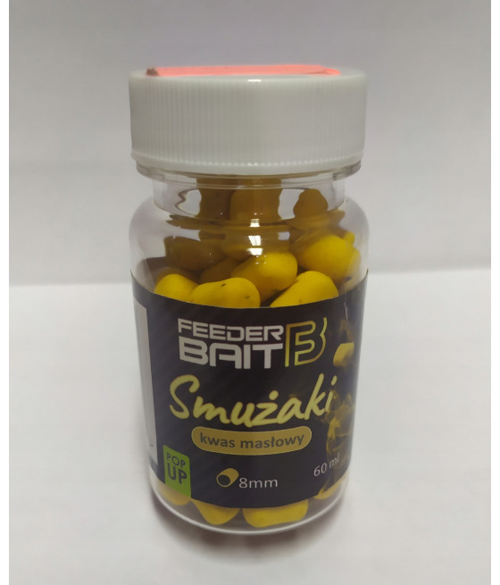 Feeder Bait Smużaki 8mm 60mm Kwas Masłowy