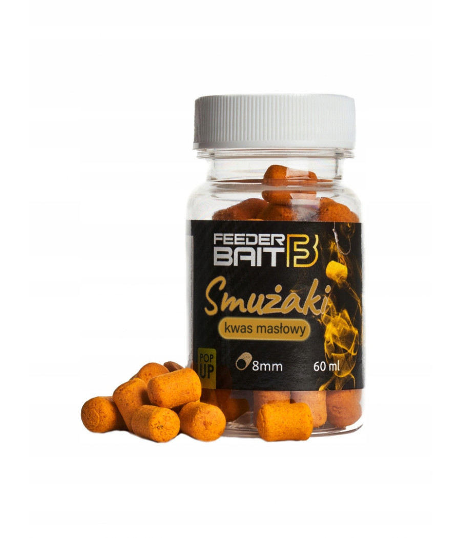 Feeder Bait Smużaki 8mm 60mm Kwas Masłowy