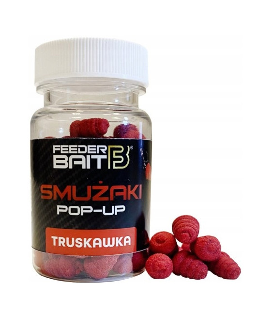 Truskawka Smużaki 8mm Pop Up Feeder Bait FB16-1