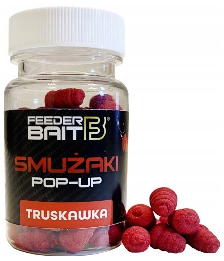 Truskawka Smużaki 8mm Pop Up Feeder Bait FB16-1
