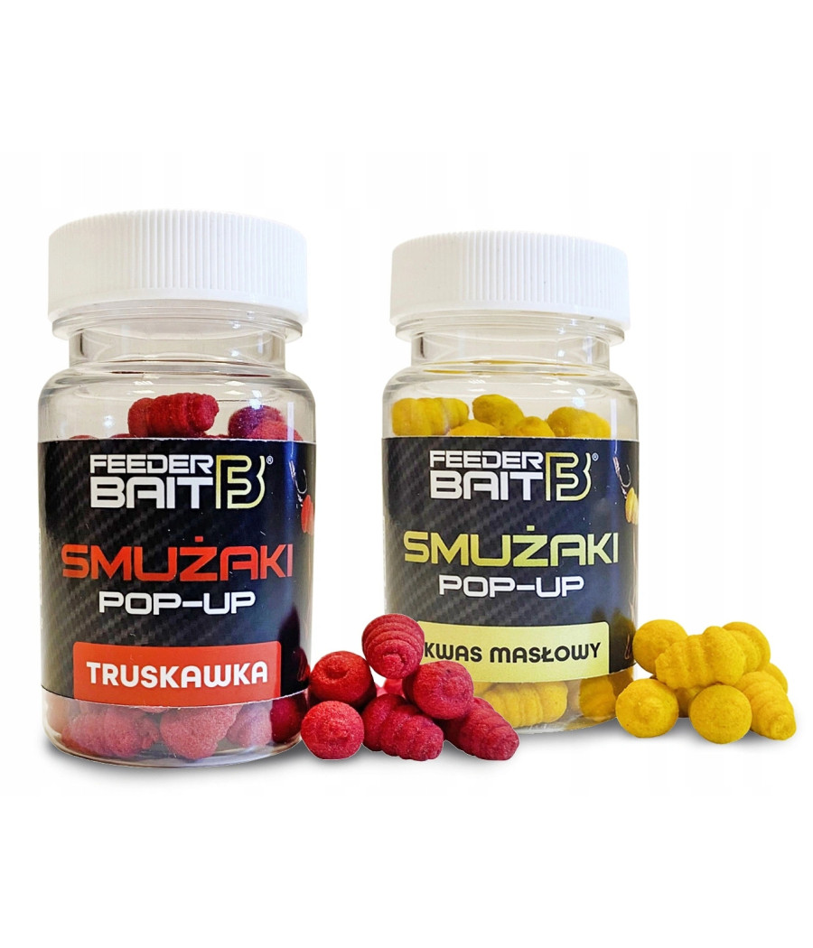 Truskawka Smużaki 8mm Pop Up Feeder Bait FB16-1