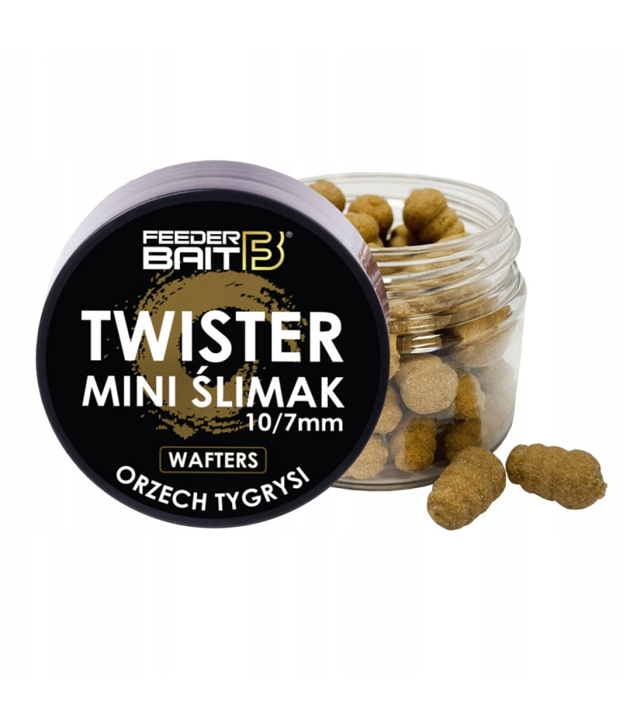 Feeder Bait Twister Mini Ślimak 10/7mm Orzech Tygrysi