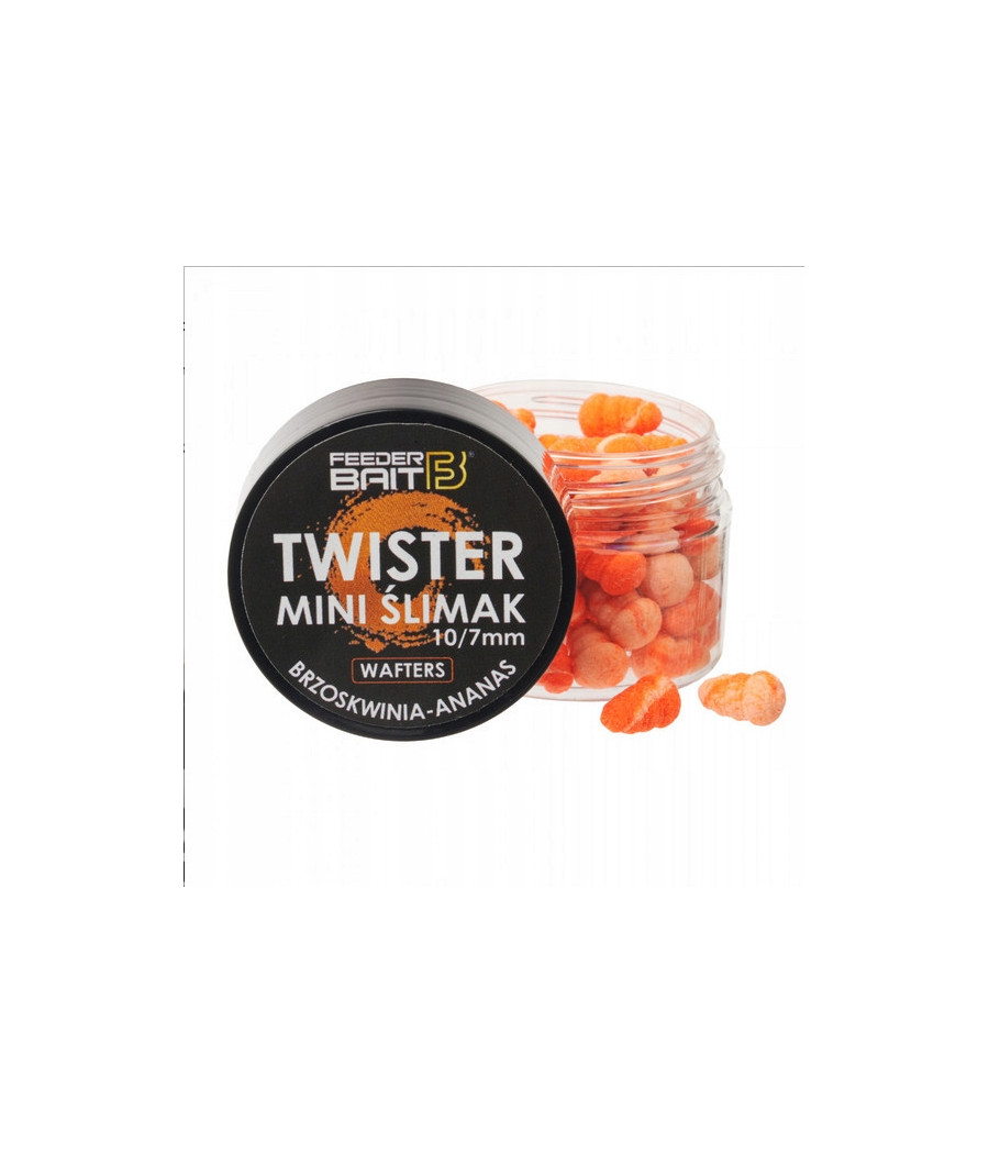 Feeder Bait Twister Mini Ślimak Wafters Brzoskwinia Ananas
