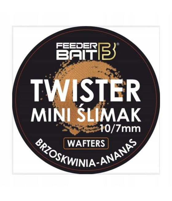 Feeder Bait Twister Mini Ślimak Wafters Brzoskwinia Ananas