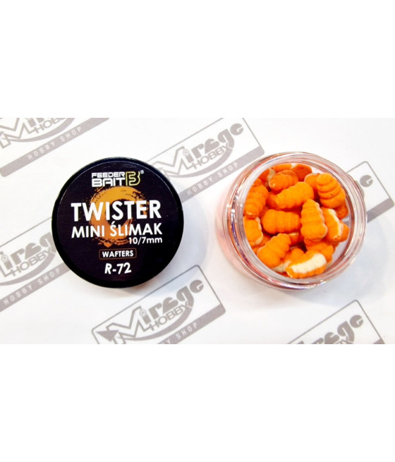 Feeder Bait Twister Mini Ślimak Wafters Brzoskwinia Ananas