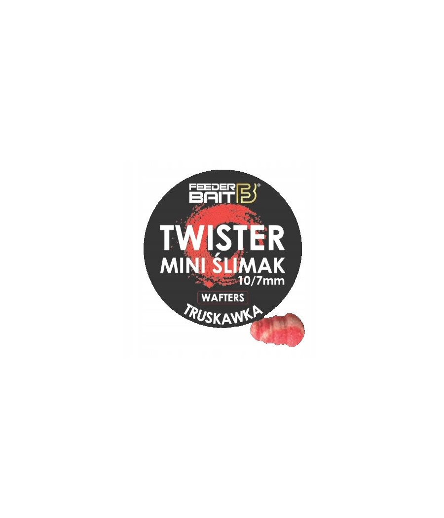 Feeder Bait Mini Ślimak Wafters Truskawka Feeder Bait Mini Ślimak Wafters Truskawka
