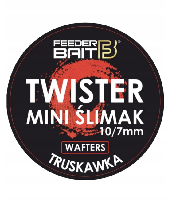 Feeder Bait Mini Ślimak Wafters Truskawka