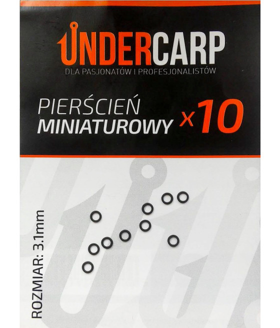 Undercarp Pierścień Miniaturowy 3,1mm