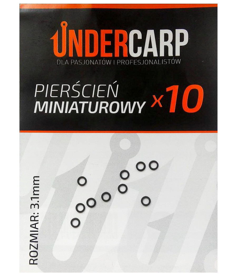 Undercarp Pierścień Miniaturowy 3,1mm