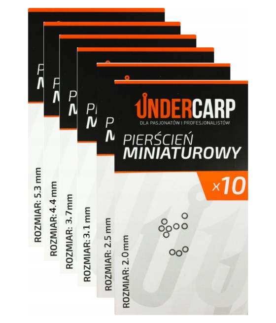 Pierścień miniaturowy 4.4mm Undercarp
