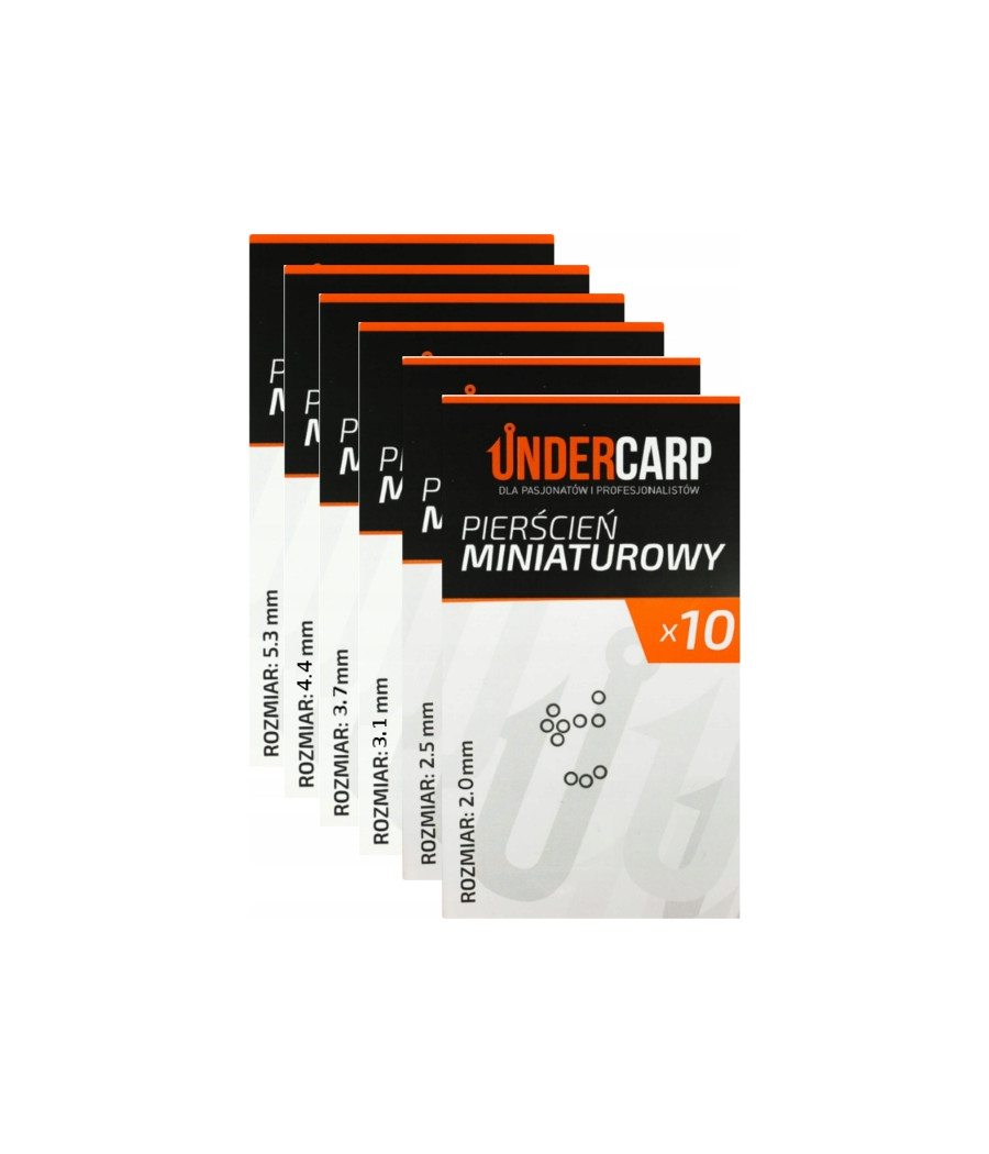 Pierścień miniaturowy 4.4mm Undercarp