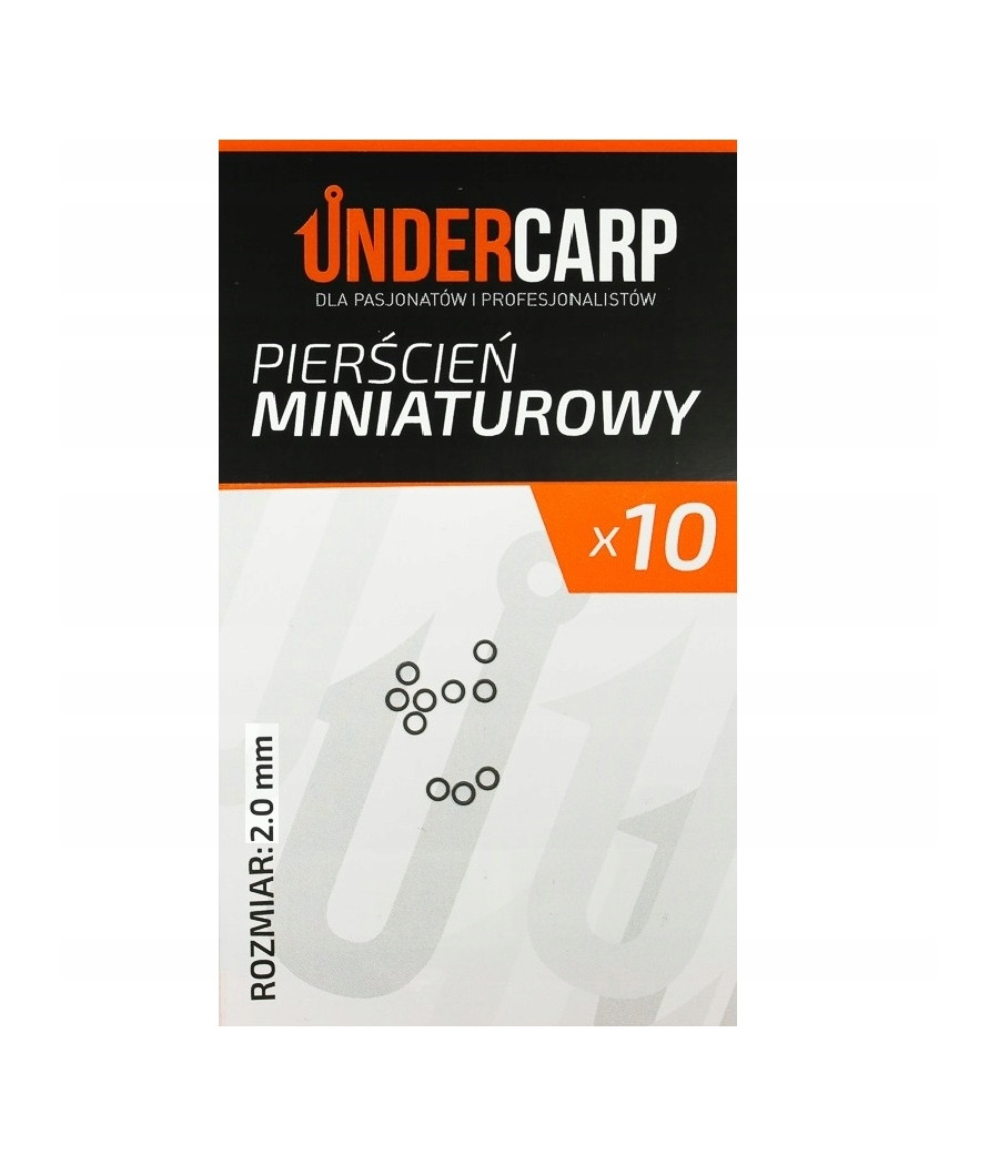 Pierścień miniaturowy 2,0 mm UNDERCARP Pierścień miniaturowy 2,0 mm UNDERCARP