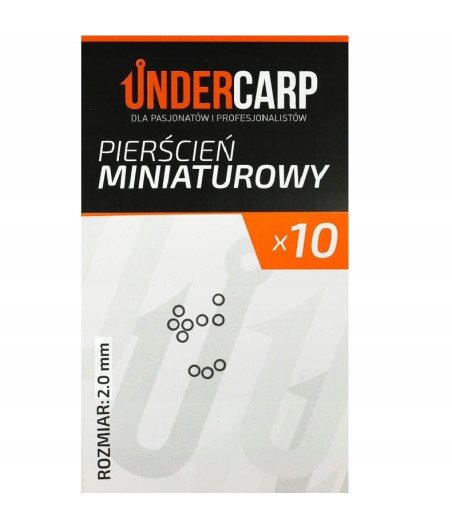 Pierścień miniaturowy 2,0 mm UNDERCARP