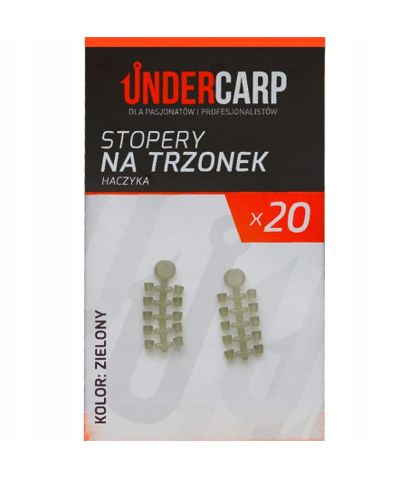 Undercarp Stopery na trzonek haczyka zielony