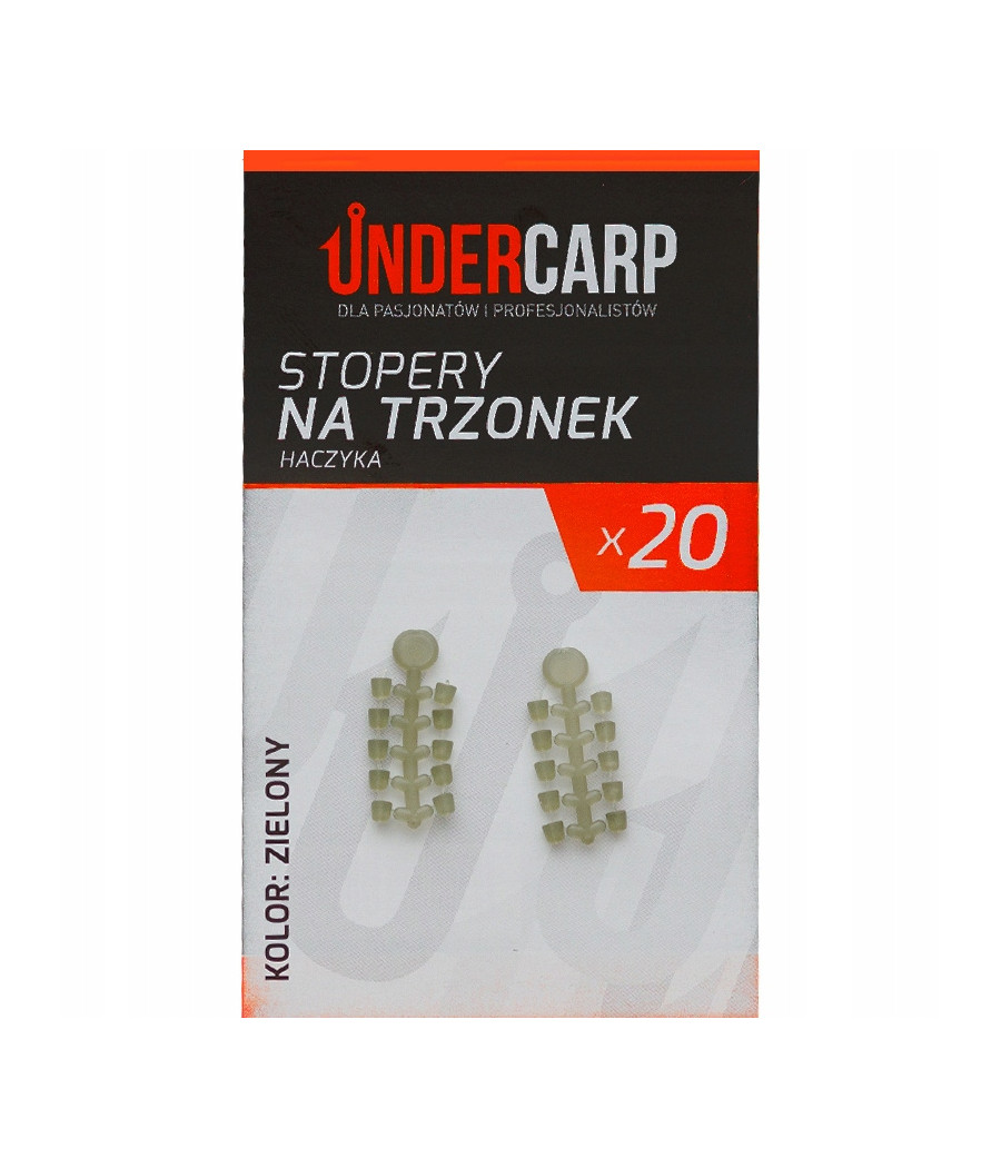 Undercarp Stopery na trzonek haczyka zielony