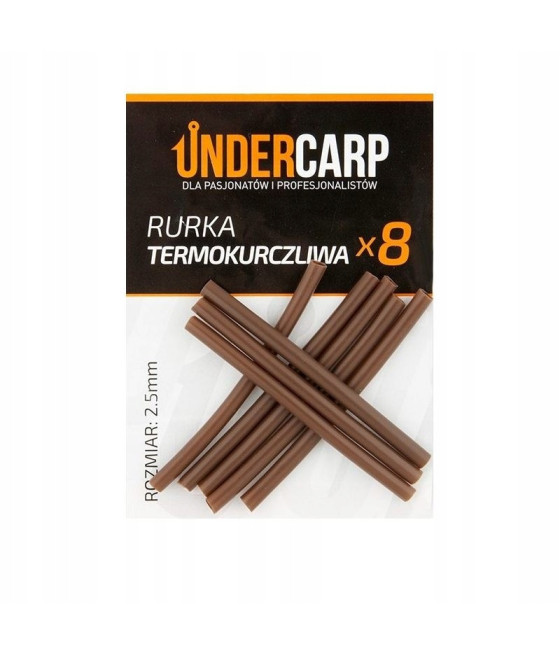 Rurka termokurczliwa brązowa 2,5 mm UnderCarp UC180