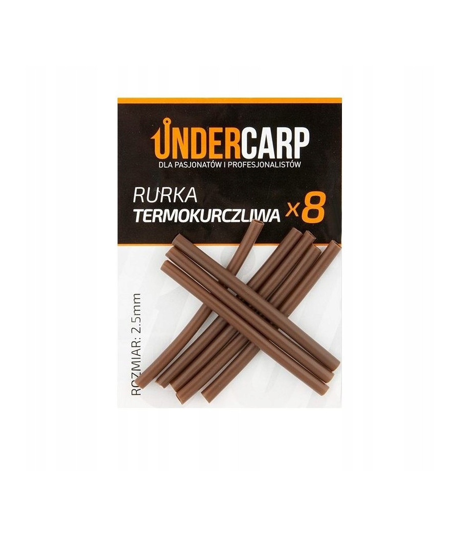 Rurka termokurczliwa brązowa 2,5 mm UnderCarp UC180 Rurka termokurczliwa brązowa 2,5 mm UnderCarp UC180