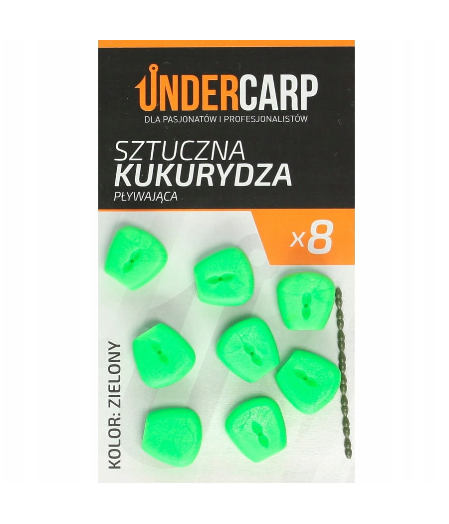 Undercarp Sztuczna kukurydza pływająca - zielona