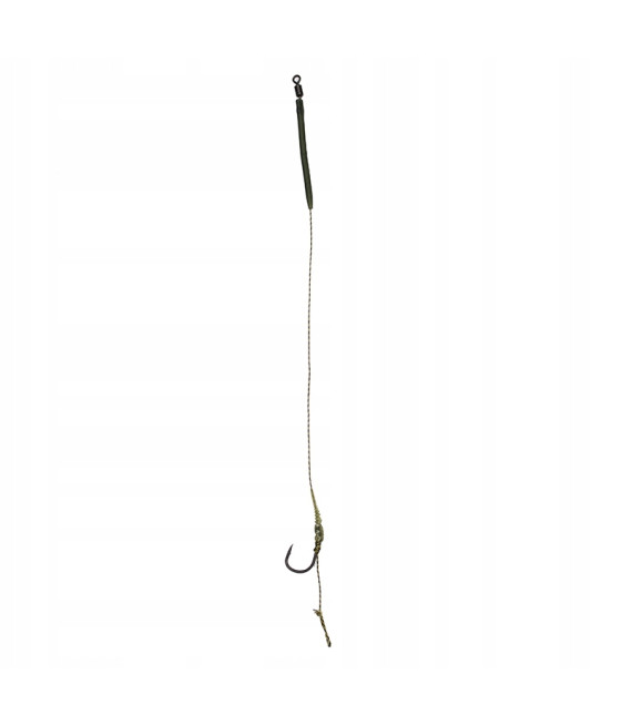 PRZYPON KARPIOWY UNDERCARP Z POZYCJONEREM ROBAKIEM HAK 6 STAL 12,5 KG 25 CM