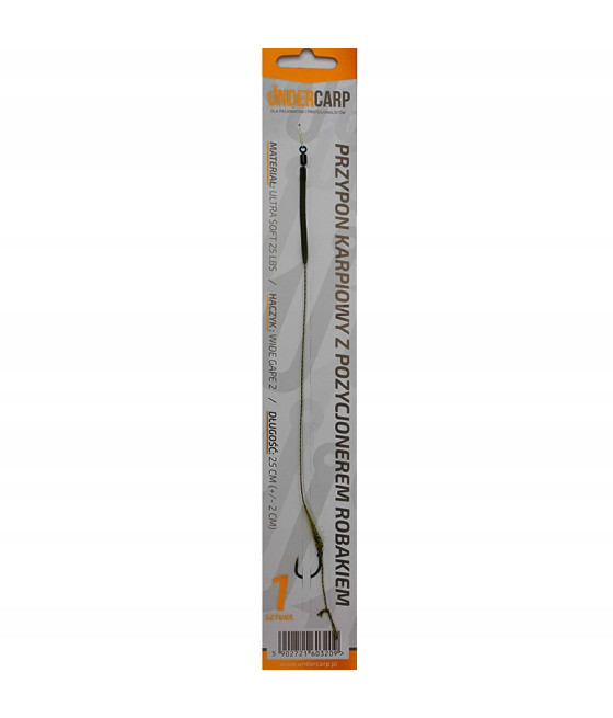 Przypon Undercarp fluorocarbon 12,5 kg 25 cm