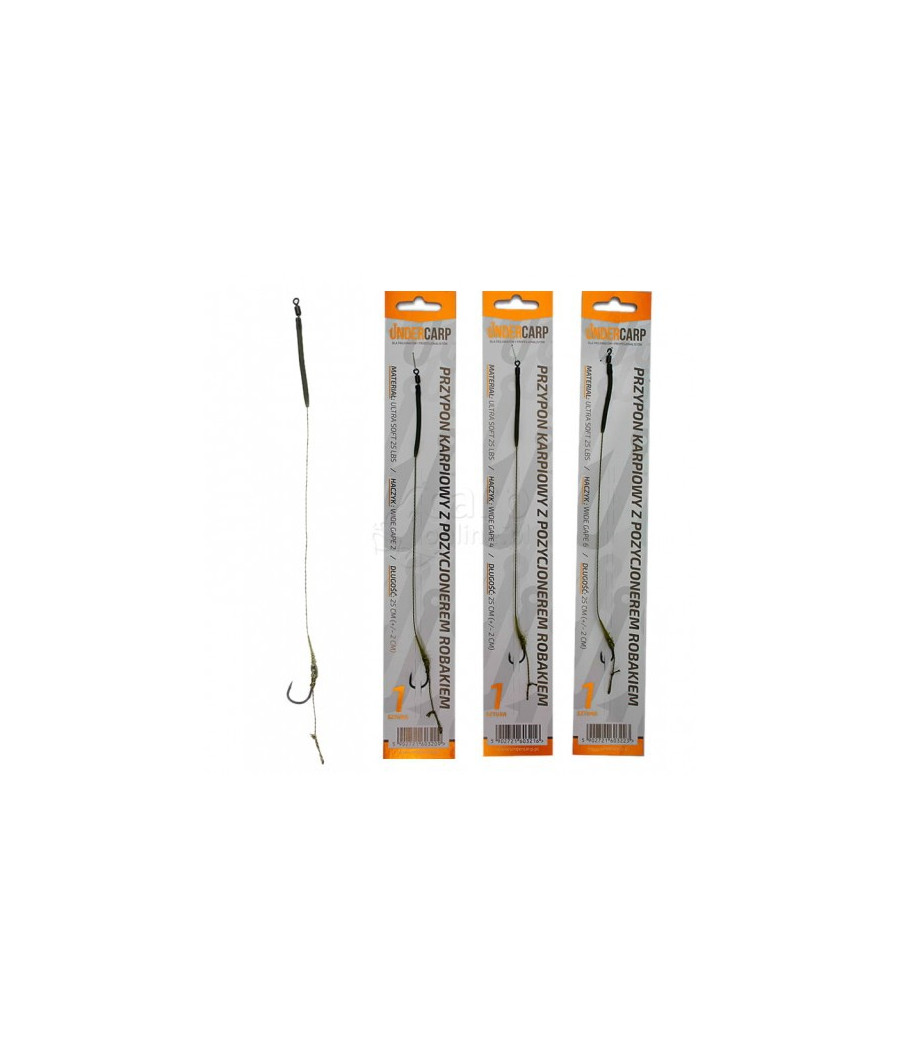 Przypon Undercarp fluorocarbon 12,5 kg 25 cm