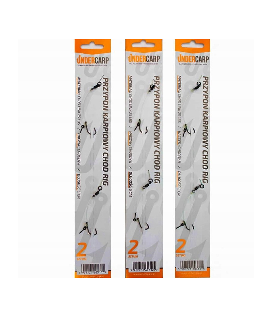 Przypon karpiowy Chod Rig Undercarp rozm.8