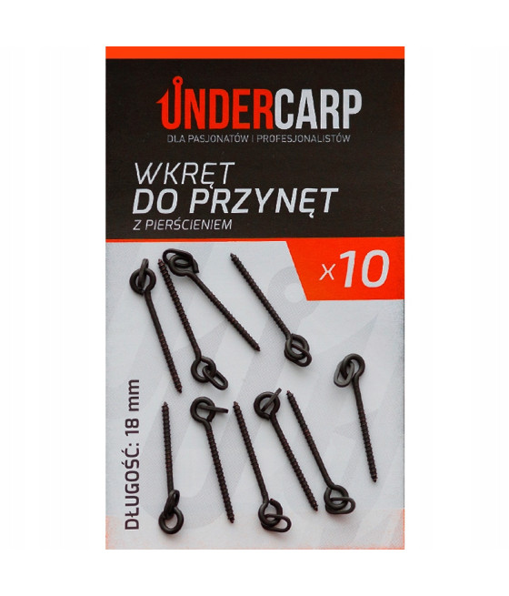 Wkręt Undercarp Do Kulek I Przynęt Z Pierścieniem 18mm